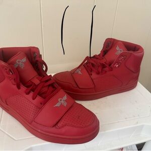 Creative Recreation Red High-Top Sneakers